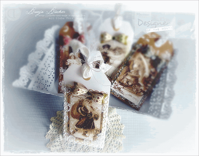 Christmas Tag's Marianne Design GastDesign