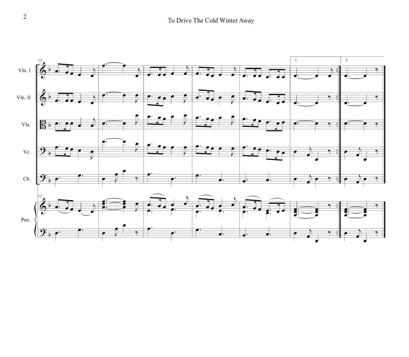 String Kids Orchestra October 2018