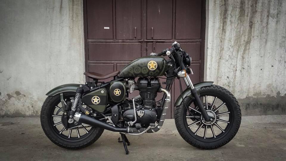 royal enfield chopper bikes