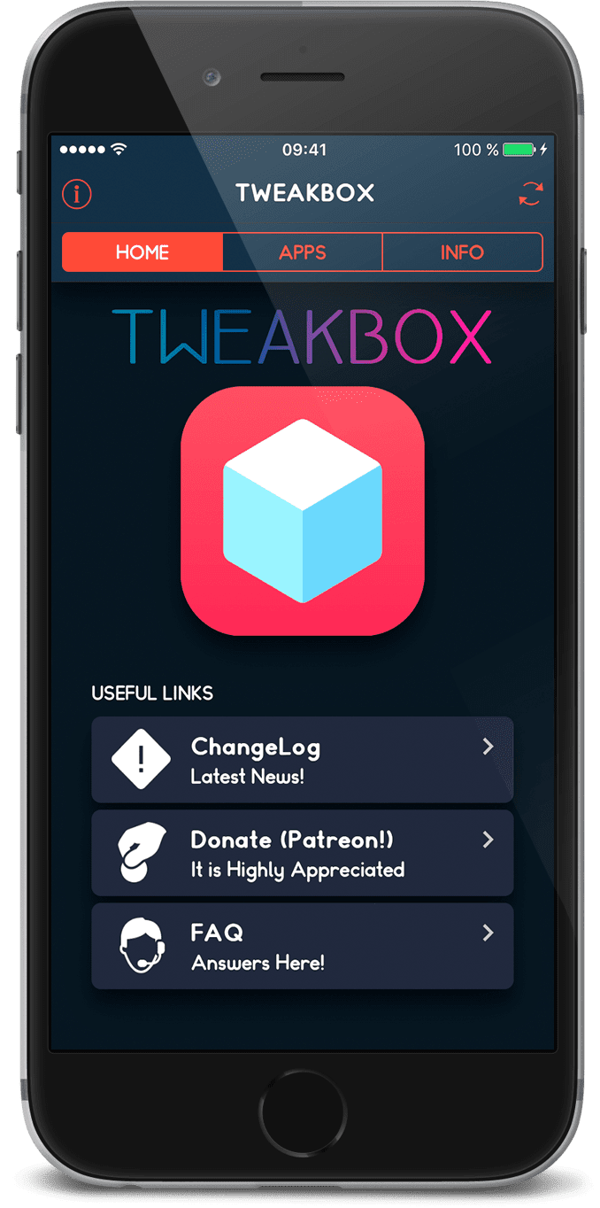 tweakbox កម្មវិធី