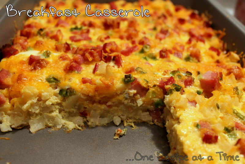 Learning the Ropes...One Recipe at a Time: Breakfast Casserole