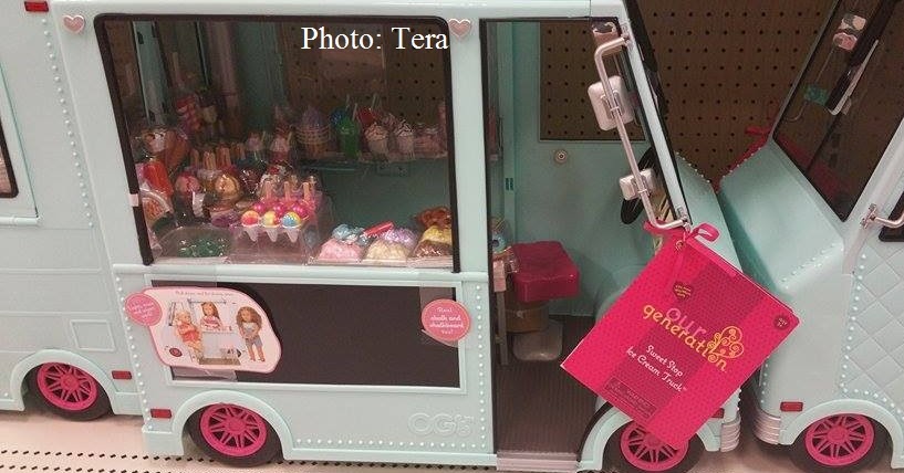 american girl doll ice cream van