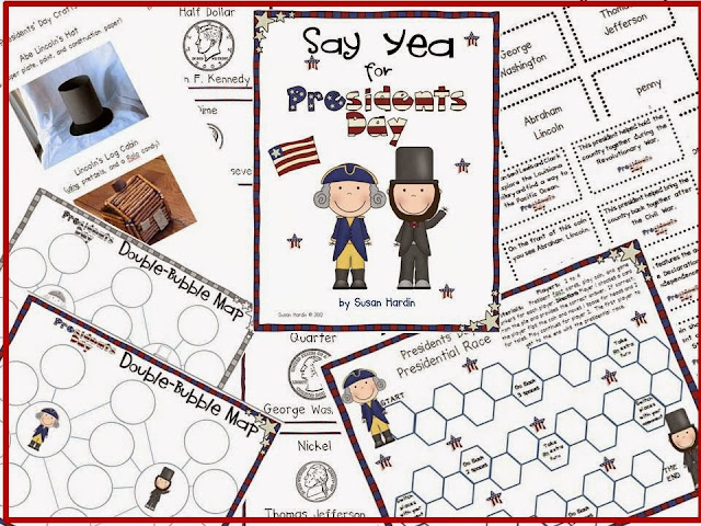 http://www.teacherspayteachers.com/Product/Say-Yea-for-Presidents-Day-203112