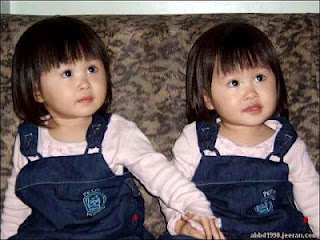 Image of Twin baby girls