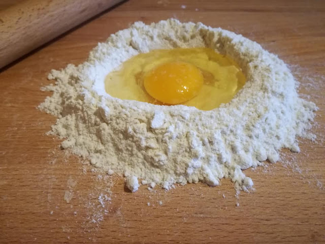 1 Uovo e 100 grammi di farina 