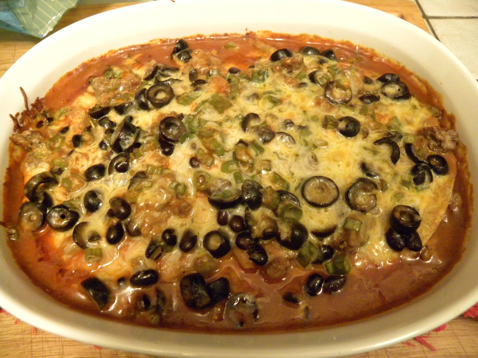 All Things Yummy Black Bean & Beef Enchilada Casserole