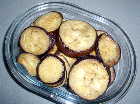 Rodajas de berenjena