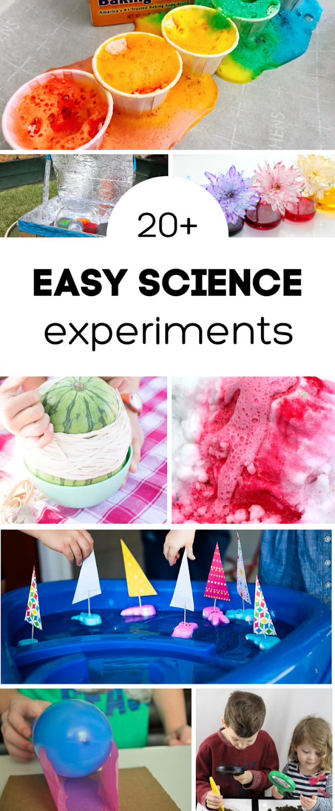 Easy Science Experiments for Kids - Messy Little Monster