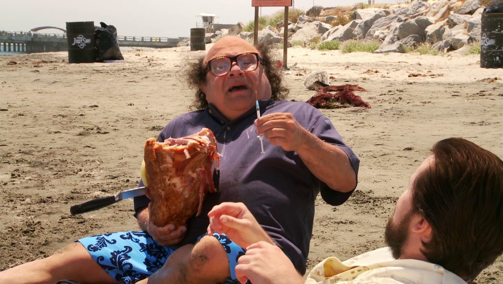 the gang goes to the jersey shore