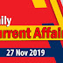 Kerala PSC Daily Malayalam Current Affairs 27 Nov 2019