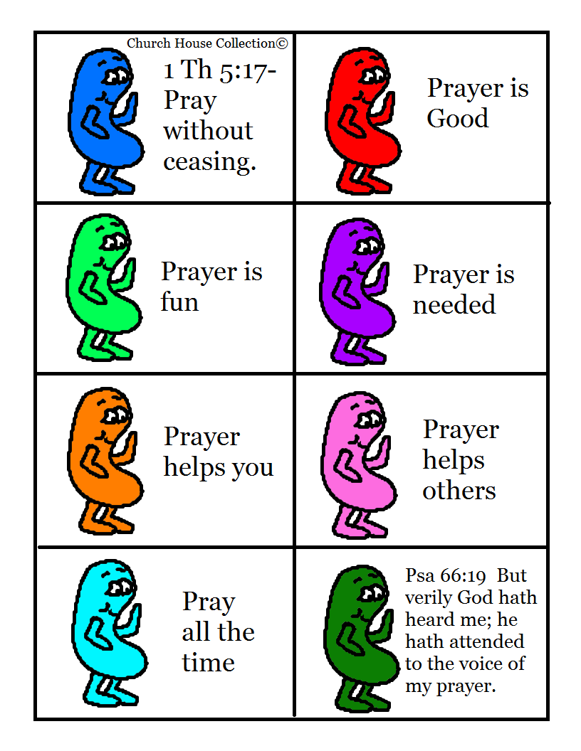 Church House Collection Blog: Jelly Bean Prayer Booklet for Easter