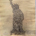 STATUE of LIBERTY This INCREDIBLE  Picture was taken in 1918.