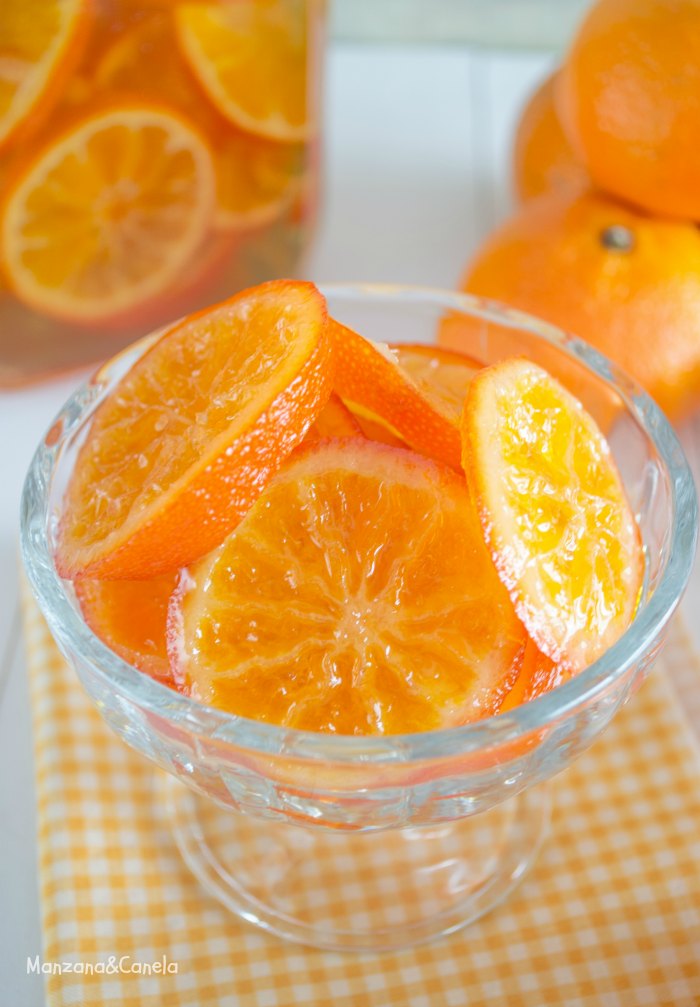Como confitar mandarinas
