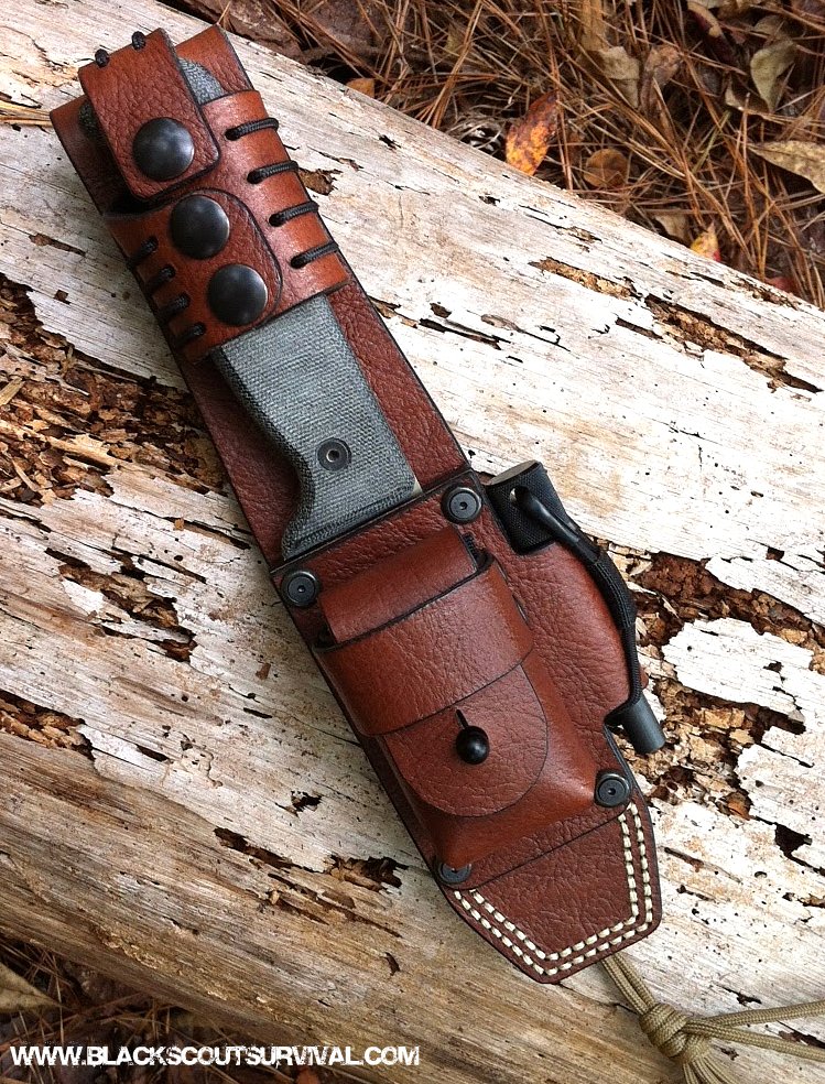 Black Scout Survival NEW Redesign!! Hedgehog Leatherworks Blackbird