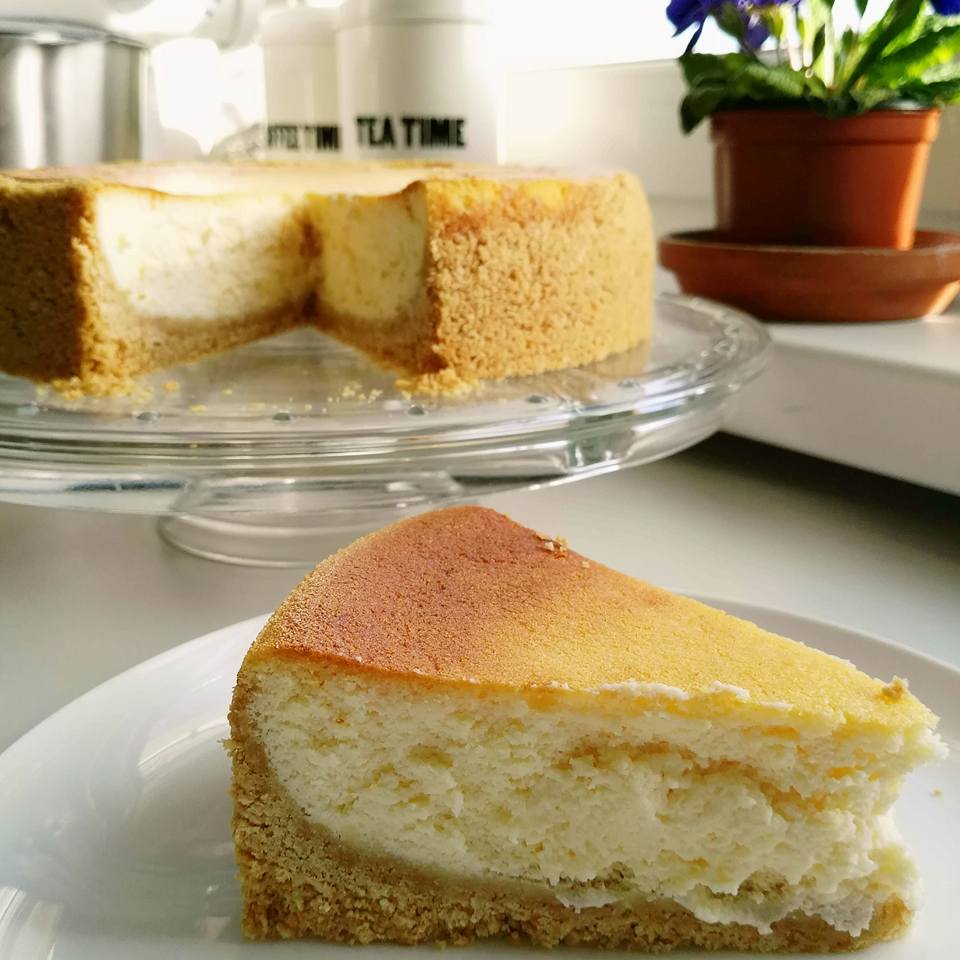 Cheesecake z mascarpone a ricotty