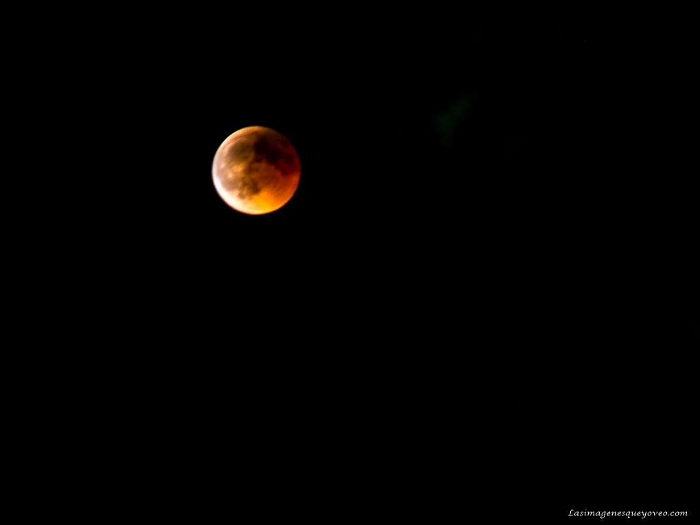 Eclipse luna de sangre del 27 de Julio de 2018