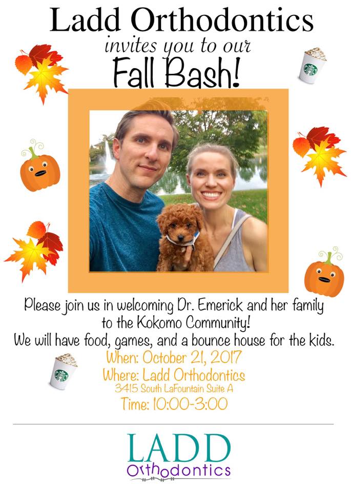 Ladd Orthodontics Fall Bash Kokomo Orthodontist Peru Orthodontist Dr. Emerick