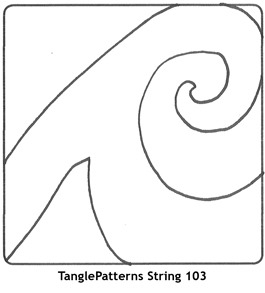 Tickled To Tangle: "It's a String Thing" #103