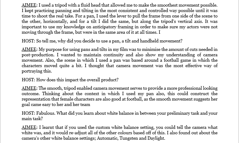 Radio script topics picture