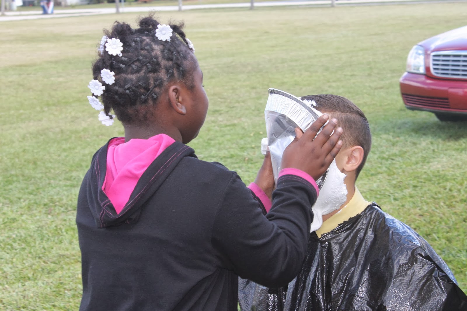 a day in the life of a missionary wife Boys Lost so Pie in the Face!