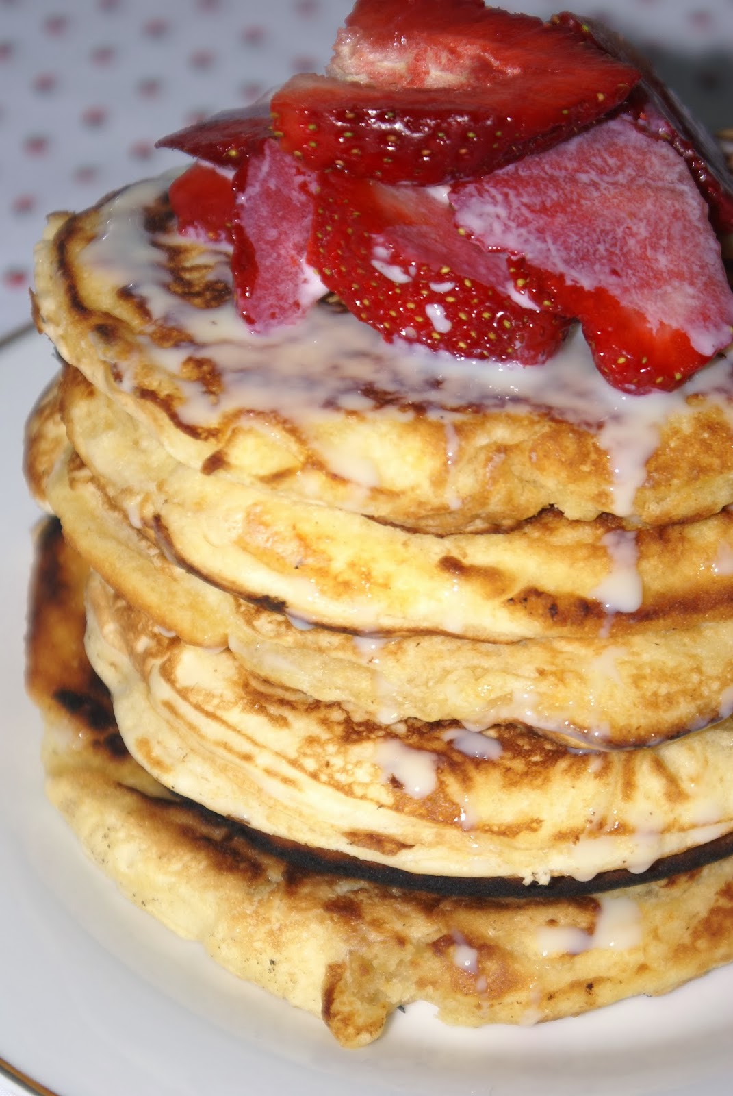 Cotton Candy Buttermilk Pancakes