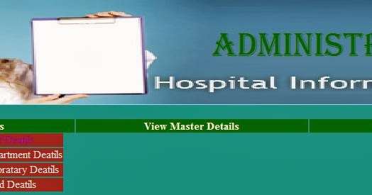 Hospital Management System Project In Php Source Code Free Download