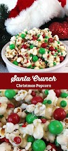 Christmas Santa Crunch Popcorn