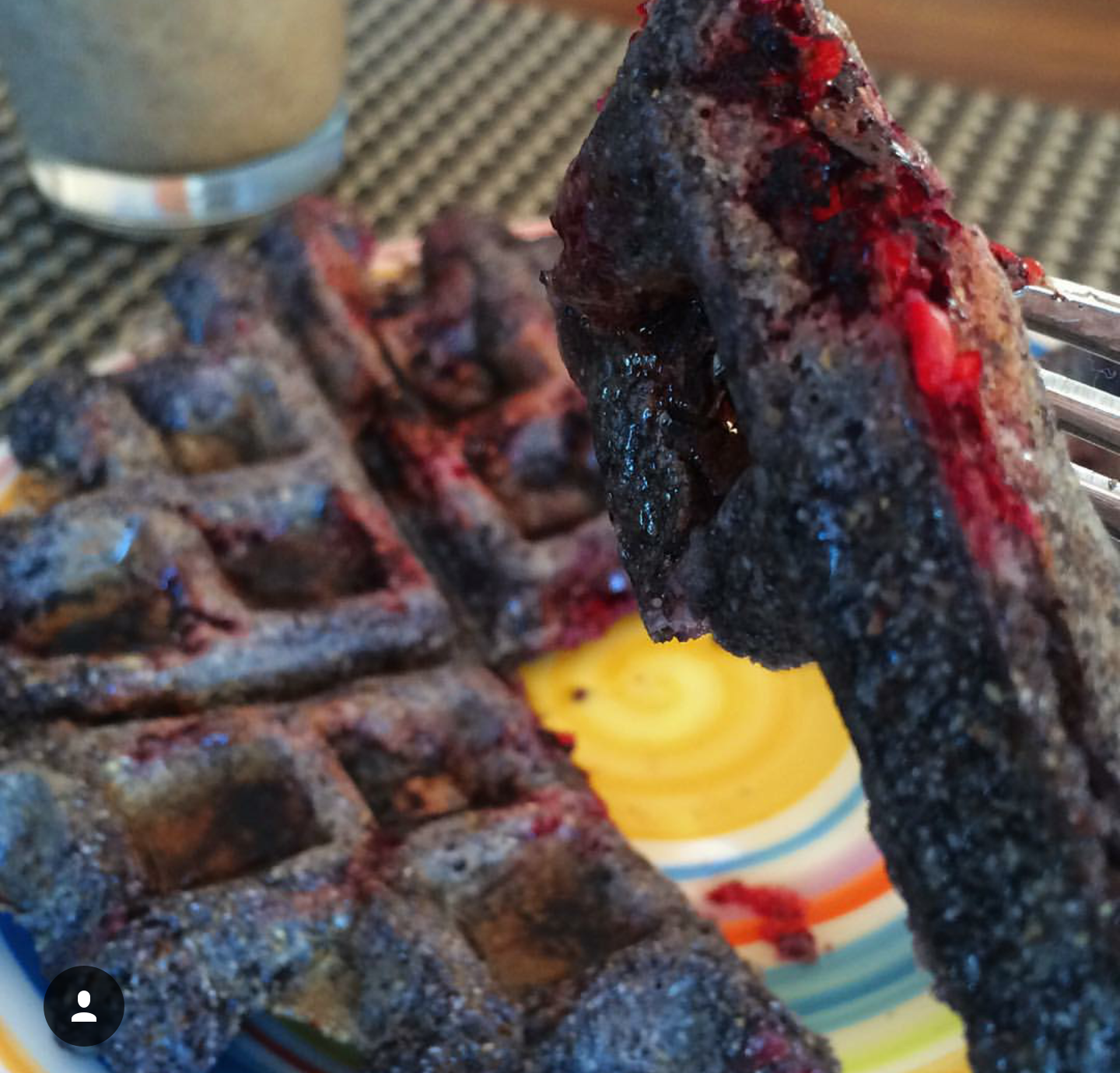 Tess Challis: Blue Raspberry Waffles