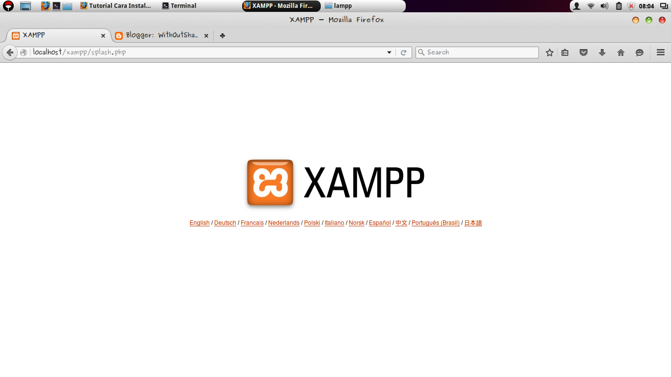 XAMPP. XAMPP 1.7.4. Пин код линукс. Оптимизация картинок XAMPP.