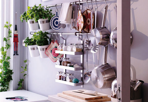 Decoración Fácil: ACCESORIOS DE PARED PARA ORGANIZAR LA COCINA