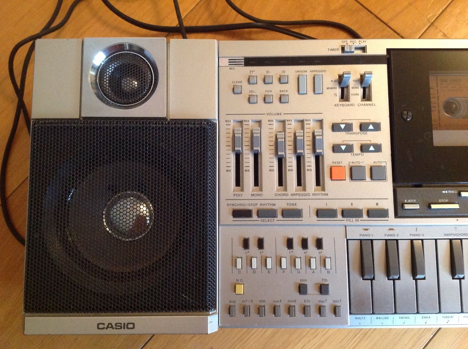 MATRIXSYNTH: Casio KX-101 Boombox Synth Demo