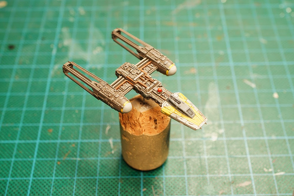 The Alternative Wargamer: Repainted Y-Wing