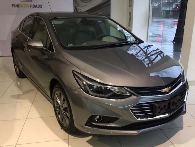 Chevrolet Cruze 2017 LT: fotos e detalhes da versão básica