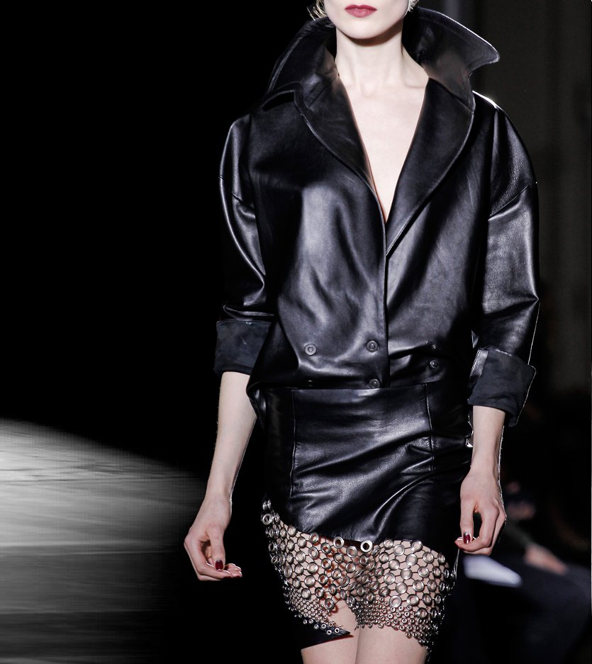 Fashion & Lifestyle: Anthony Vaccarello Shirts... Fall 2013 Womenswear