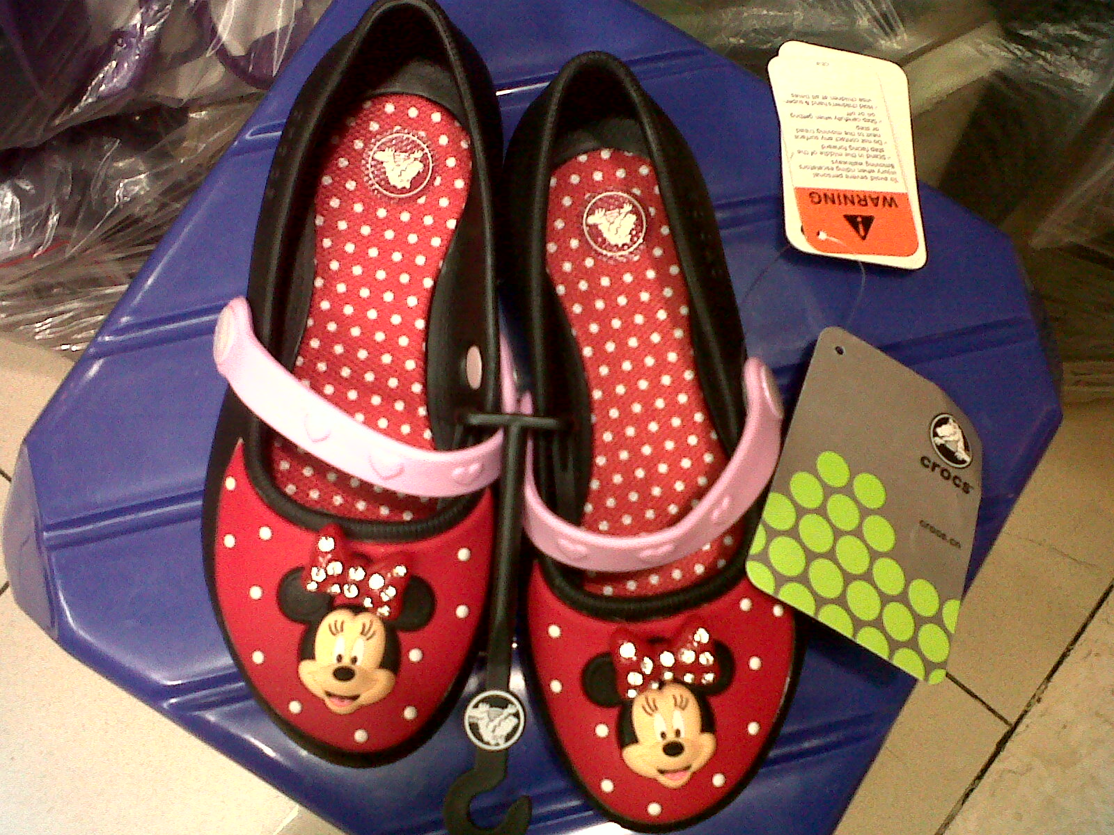 LaLa Shop Online: CROCS MINNIE MOUSE FLAT
