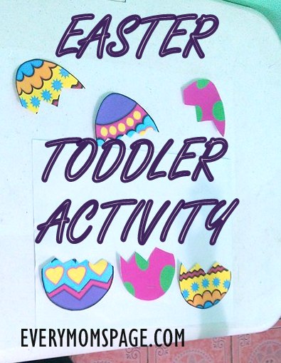 Easy Easter Toddler Activity
