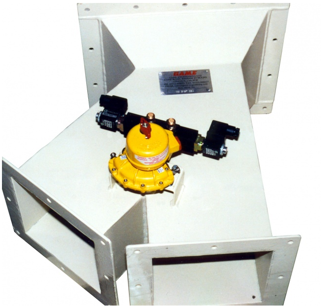 Bulk Material Handling Diverter Valves Choose Vane Actuators for