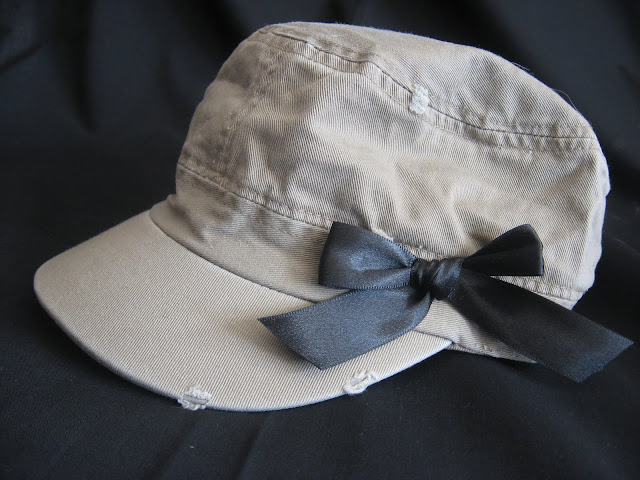 Black Bow  Women's Hat