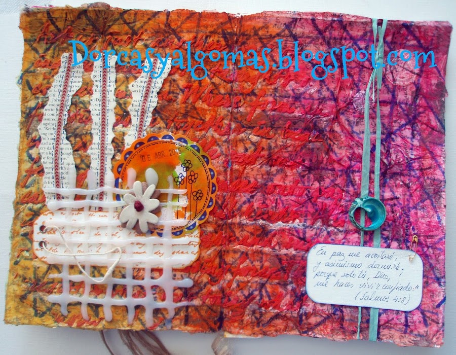 http://dorcasyalgomas.blogspot.com.es/2015/04/art-journal-en-paz-me-acostare.html