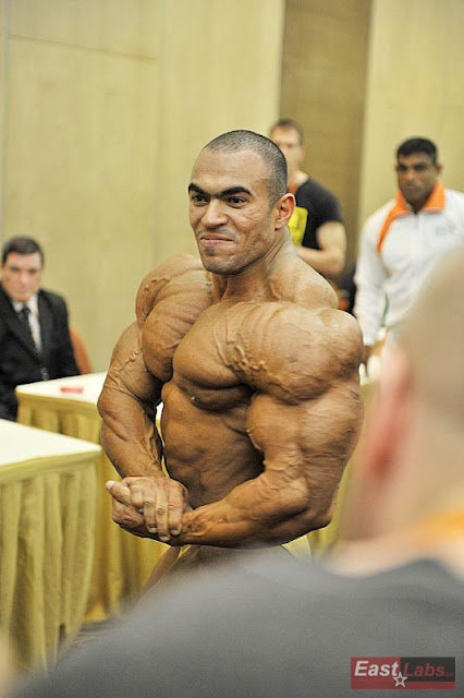 Arab bodybuilders, IFBB World 2011, Mohamed Salama, 