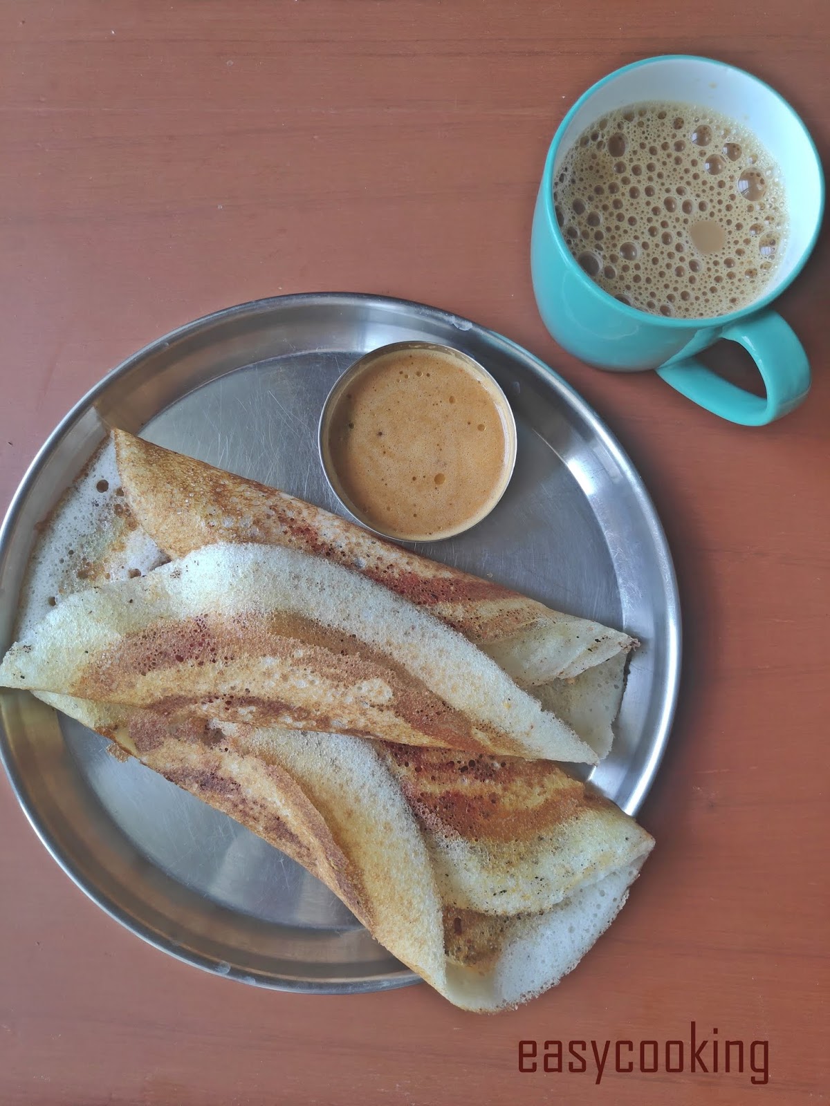 Easycooking: Indian Coffee House Style Beetroot Masala Dosa