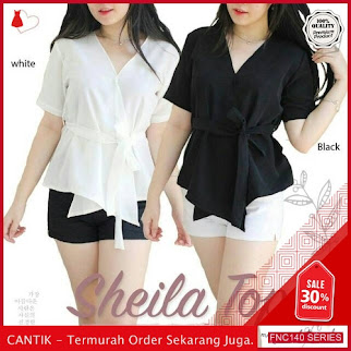 FNC140S44 Sheila Top Twiscone BMGShop Wanita L murah Serba 40 Ribuan