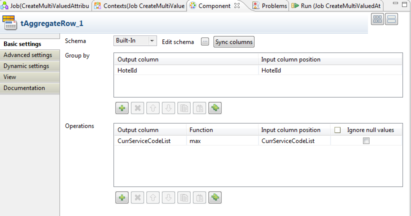 Bekwam Blog: Creating a Multi Valued Attribute in Talend Open Studio