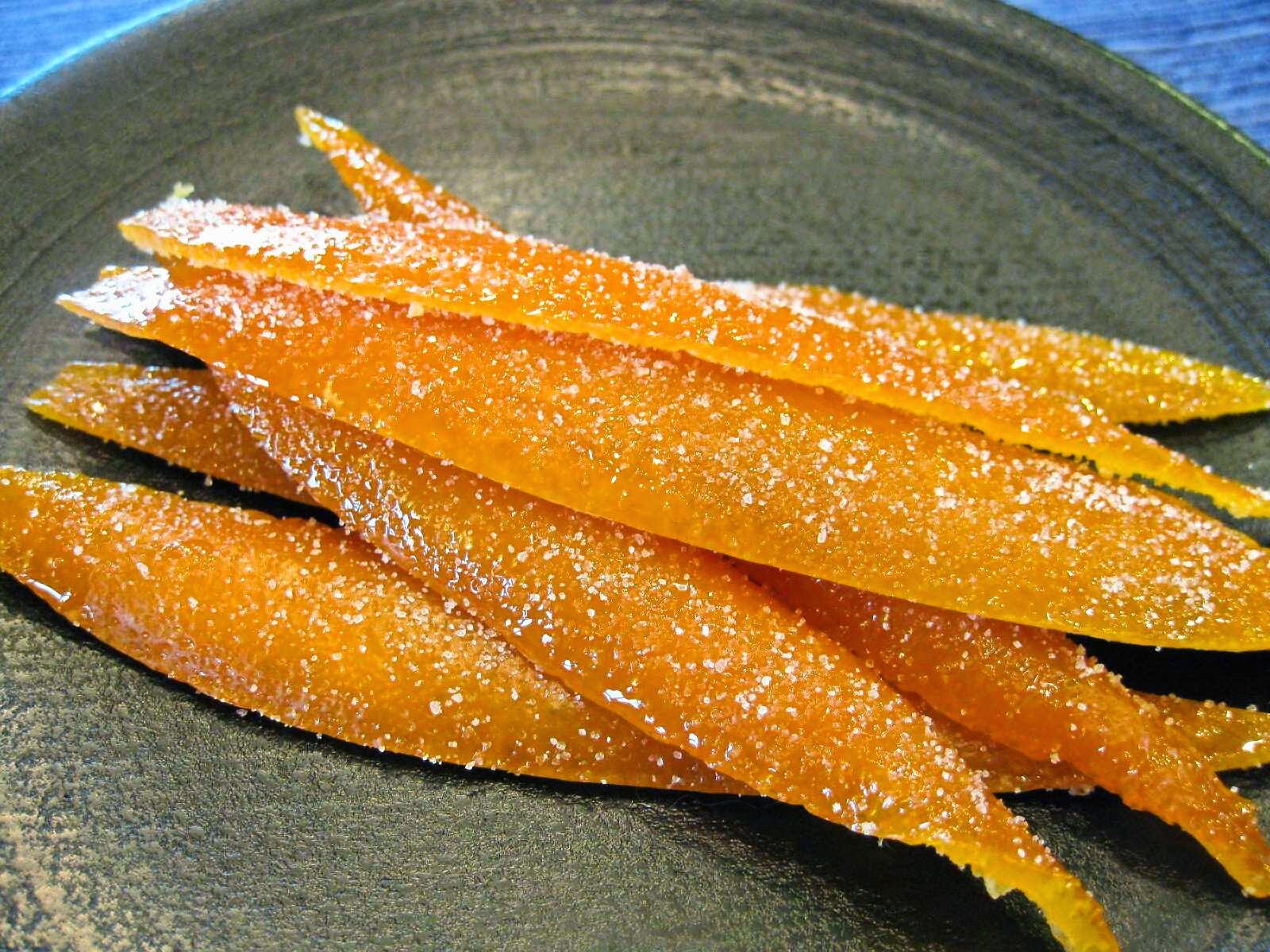 Recipes for Tom Orenji piiru / candied orange peel