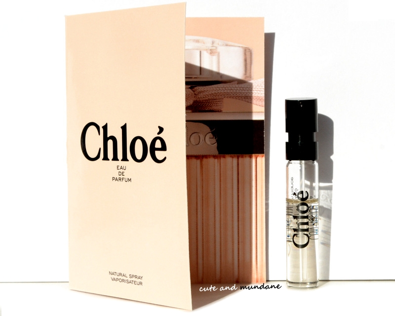 Cute and Mundane: Chloé Chloé Eau de Parfum review