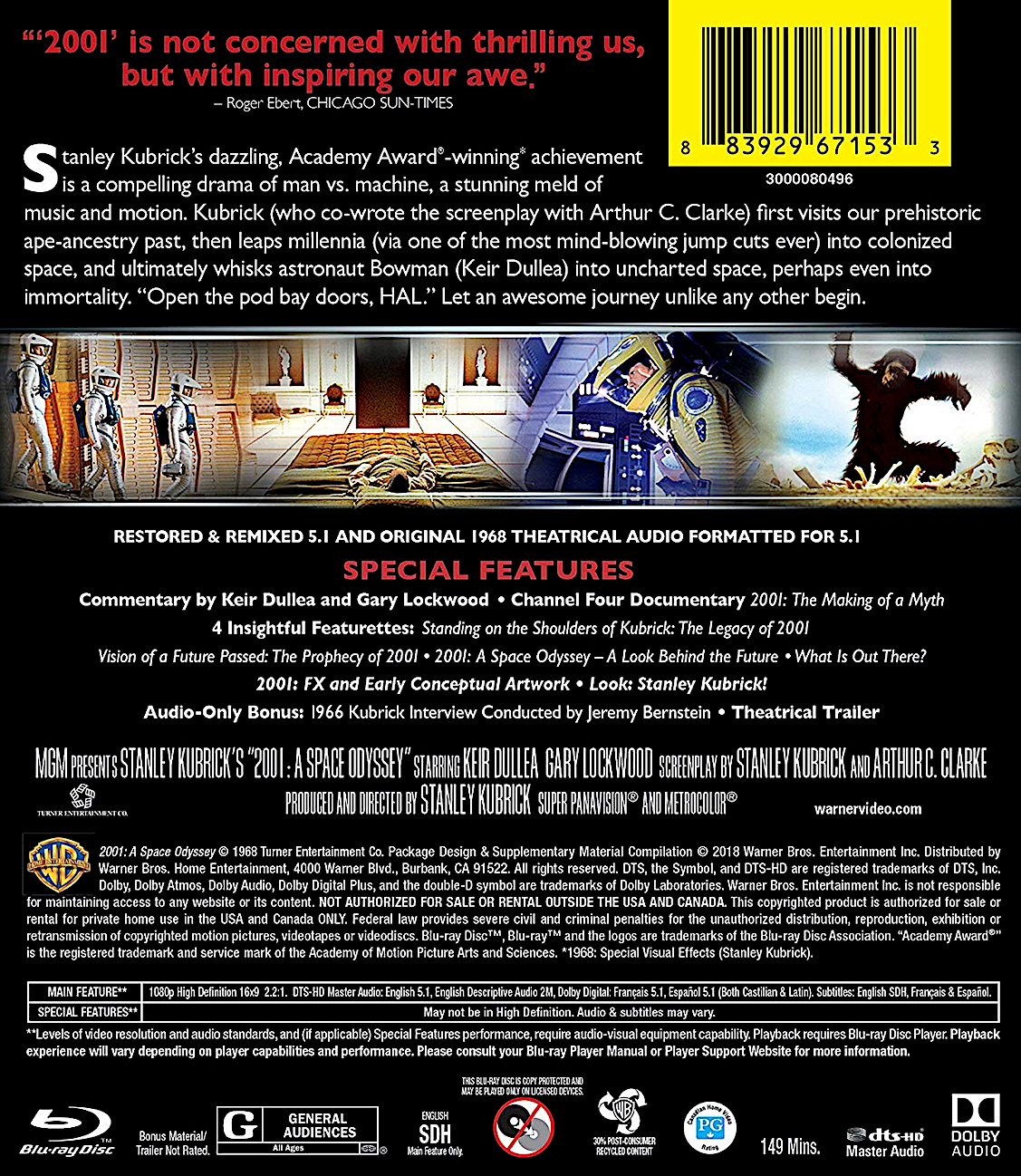 bluray and dvd covers WARNER BROTHERS STANDARD BLURAYS