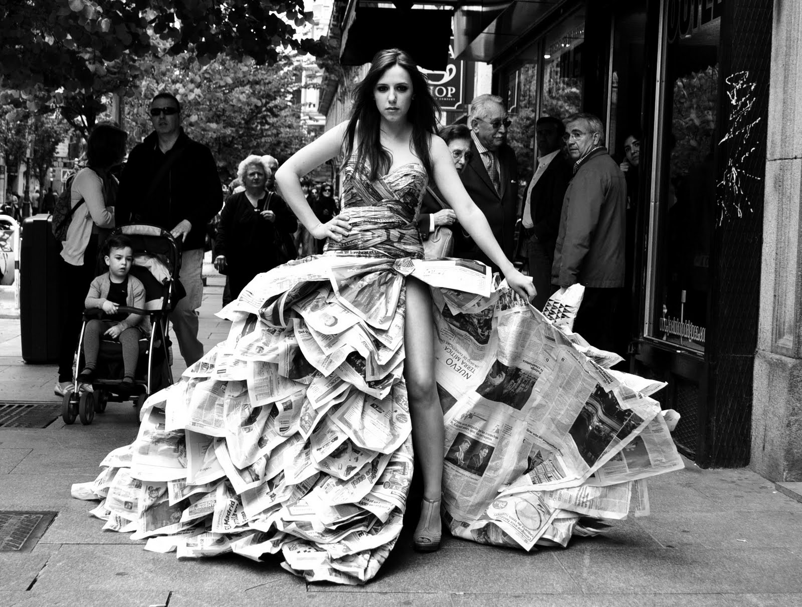 Como hacer un vestido de papel