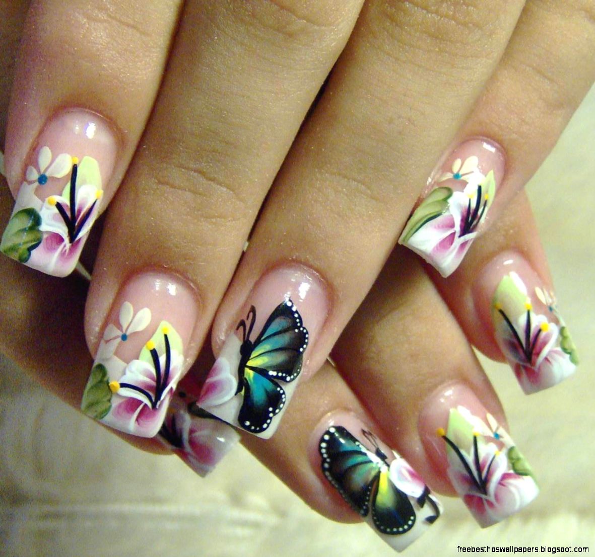 Spring Nail Art Design