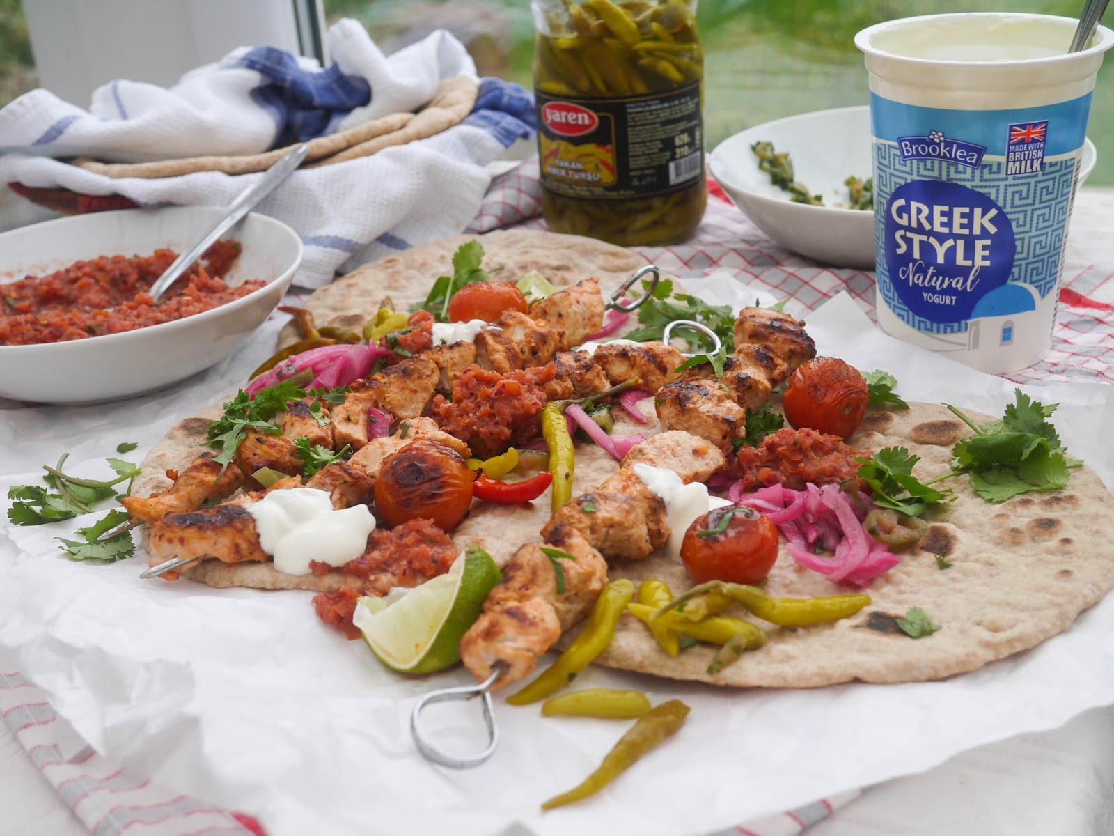This Muslim Girl Bakes Turkish Chicken Kebabs with Tomato Chilli Sauce.