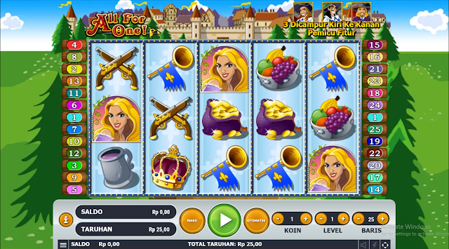 SITUS AGEN SLOT ALL FOR ONE GAMES HABANERO